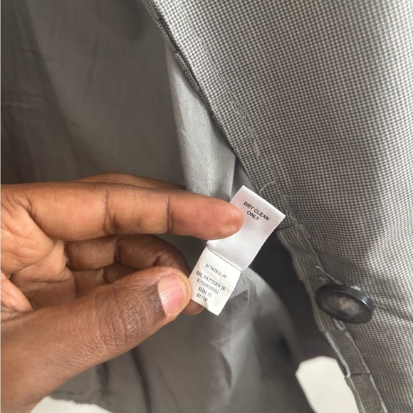 Banana republic stretch grey one button blazer 14 - Picture 5 of 5